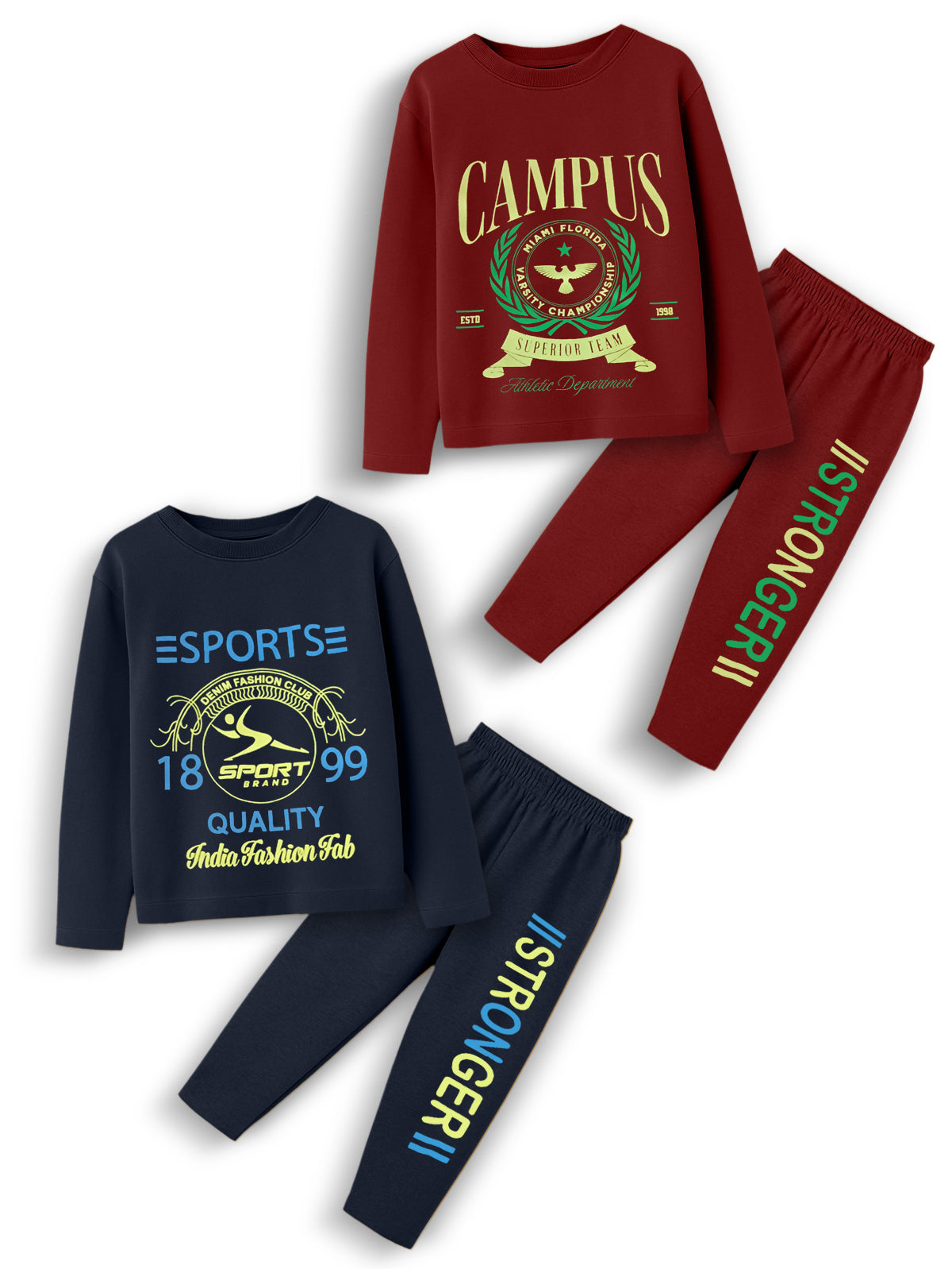 Kids 2-Piece Fleece Sweatshirt with Joggers