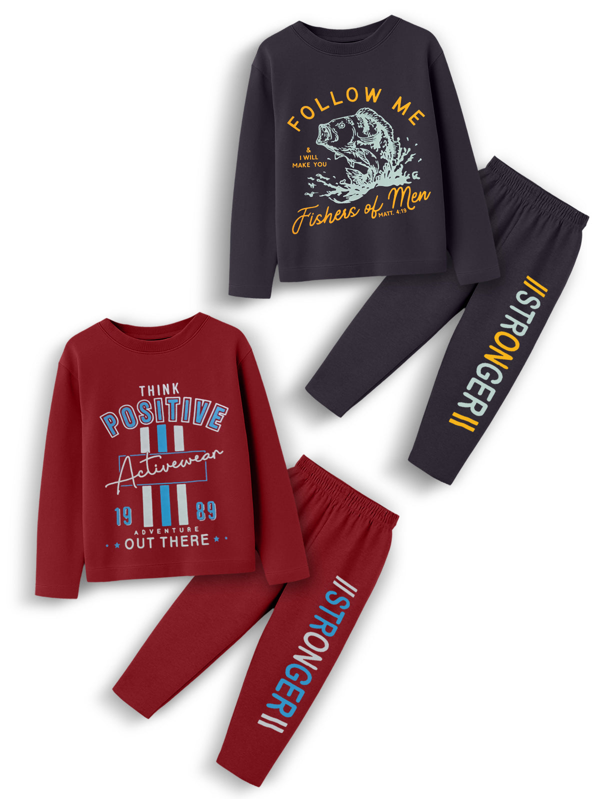 Kids 2-Piece Fleece Sweatshirt with Joggers
