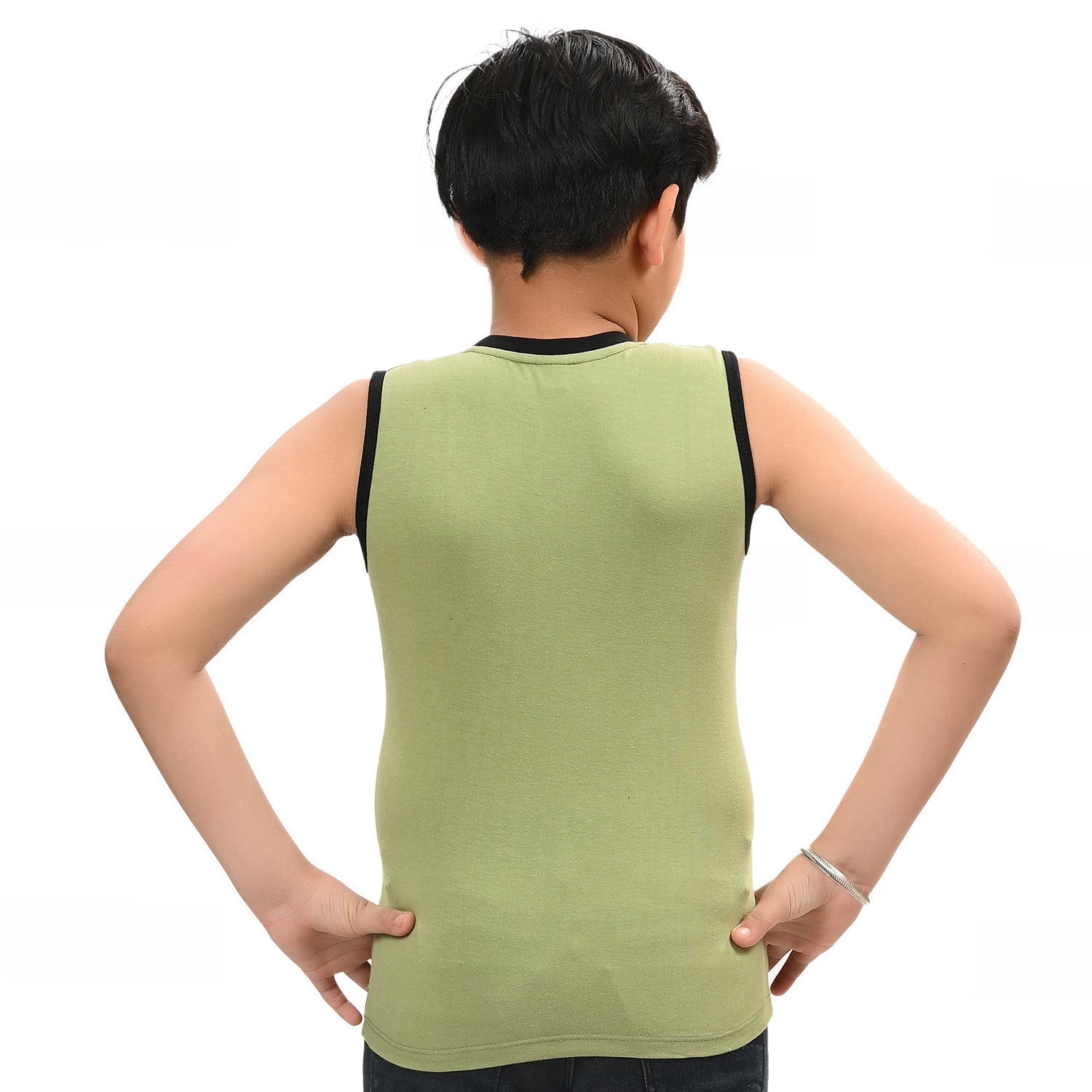 Boys Pack Of 3 Typography Printed Round Neck Cotton T-shirts