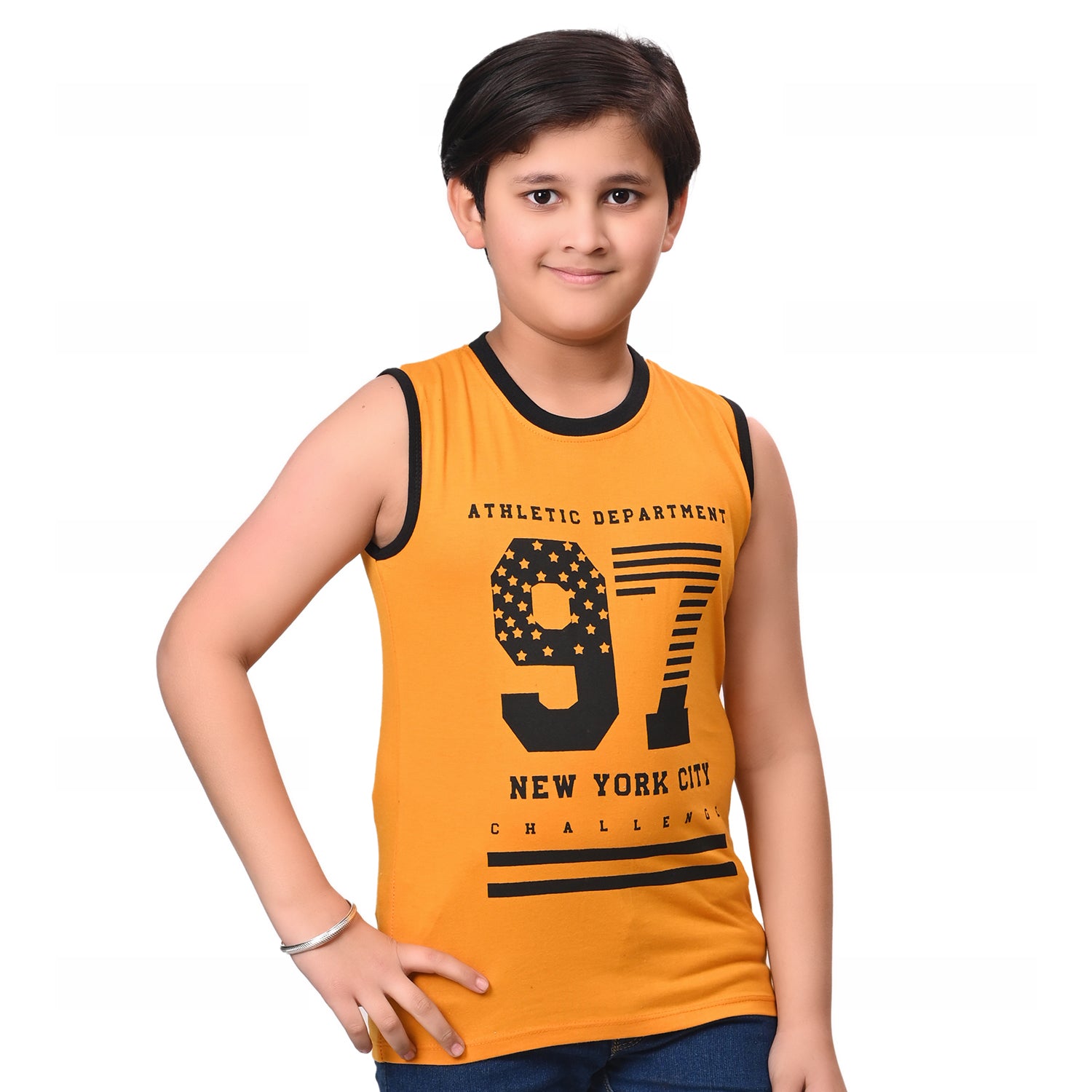 Boys Pack of 3 Sleeveless T-Shirt