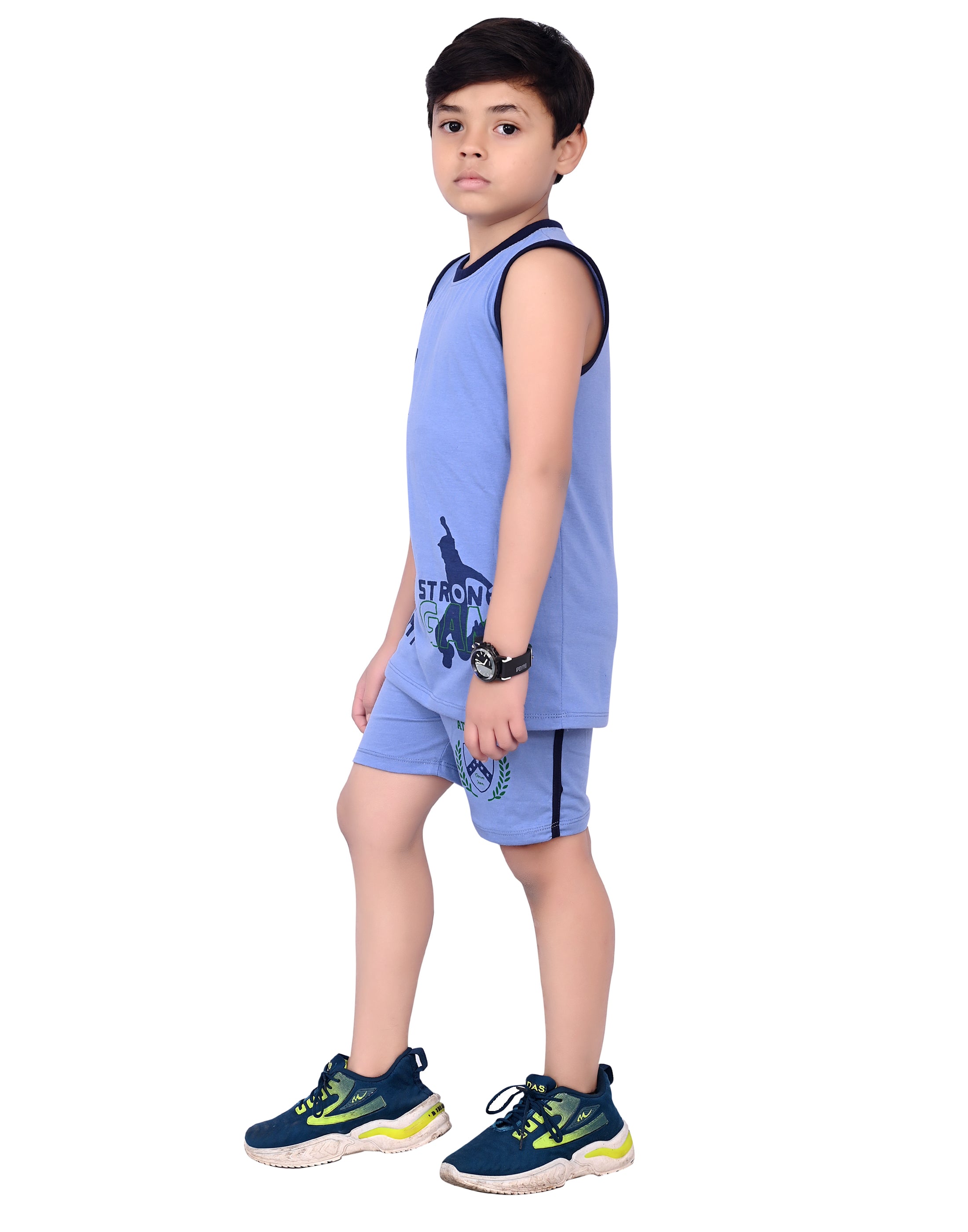 Kids' Printed T-Shirt & Shorts Combo – Pack of 2