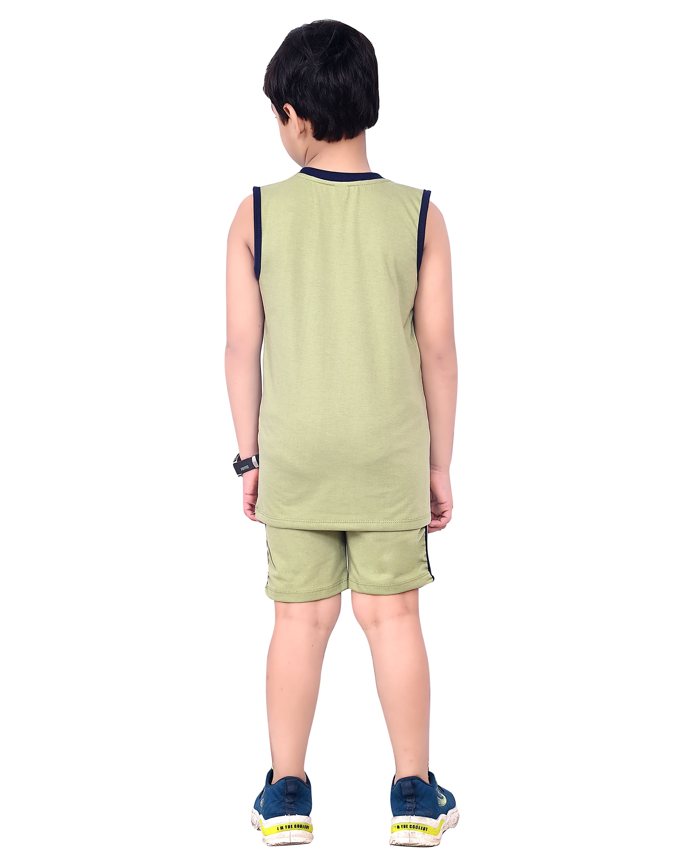 Boys Pack Of 2 Graphic Printed Round Neck Cotton T-shirts